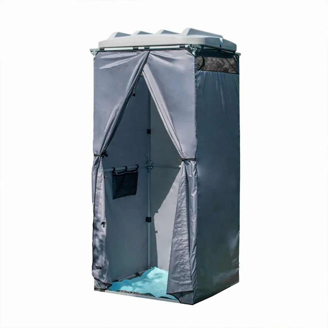 Комплект дачного душа Rostok Ok 110 с подогревом серый Комплект дачного душа Rostok Ok 110 с подогревом серый