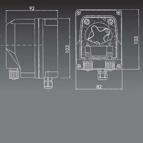 Перистальтический дозирующий насос Aquaviva PPR Universal 1.5-4 л/ч - фото 3