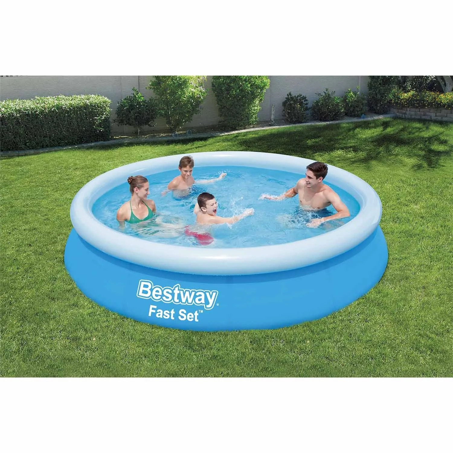 Надувной бассейн Bestway 57274 (366х76, карт. фильтр) - фото 5