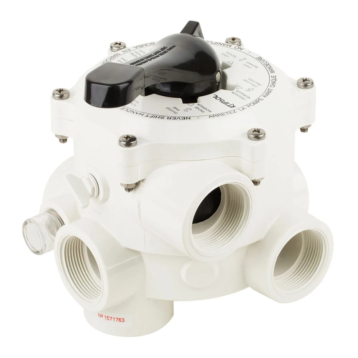 Кран шестиходовой Kripsol VK6 43.B 1 1/2" боковое, без муфт (NKX250112011300) Кран шестиходовой Kripsol VK6 43.B 1 1/2" боковое, без муфт (NKX250112011300)