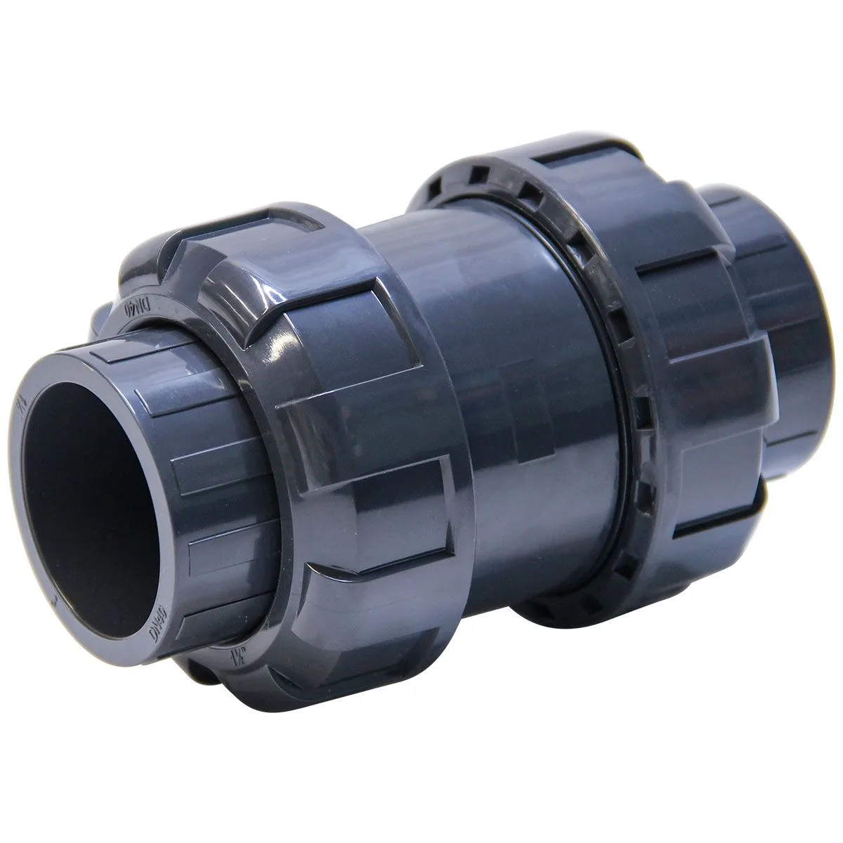 Обратный клапан пружинный d20 уплотнение EPDM