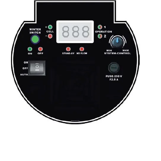 Хлоргенератор Aquaviva SSC25-E (75 м3, 25 г/час) - фото 3