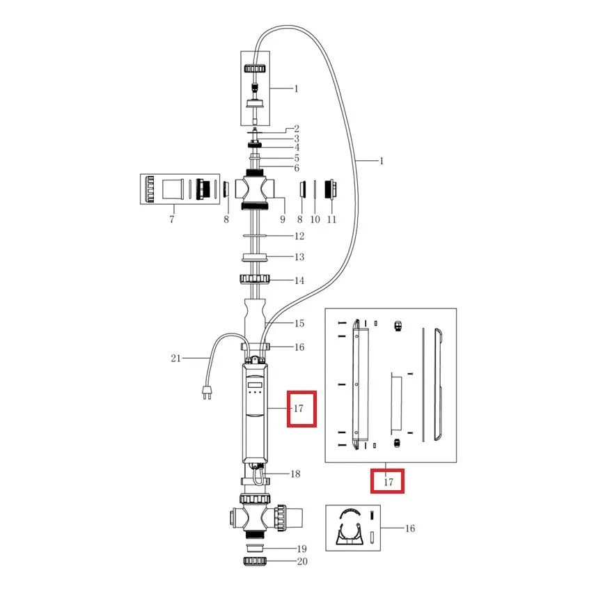 Блок питания для ультрафиолетовой установки Aquaviva NT-UV75 - фото 2