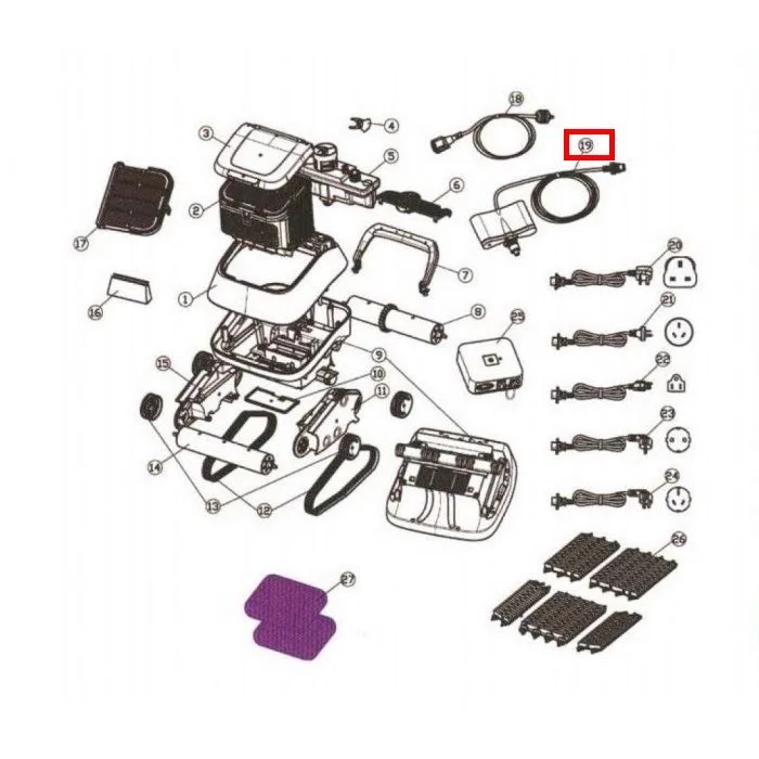 Плавающий шнур для 7310 Black Pearl, длиной 13 м - фото 2
