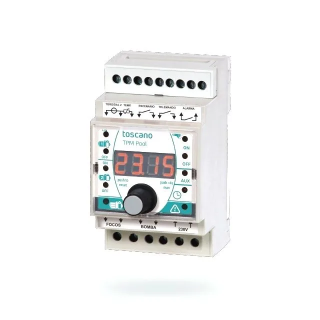 Универсальный блок управления Toscano TPM-POOL-B, 230 В, Bluetooth Универсальный блок управления Toscano TPM-POOL-B, 230 В, Bluetooth