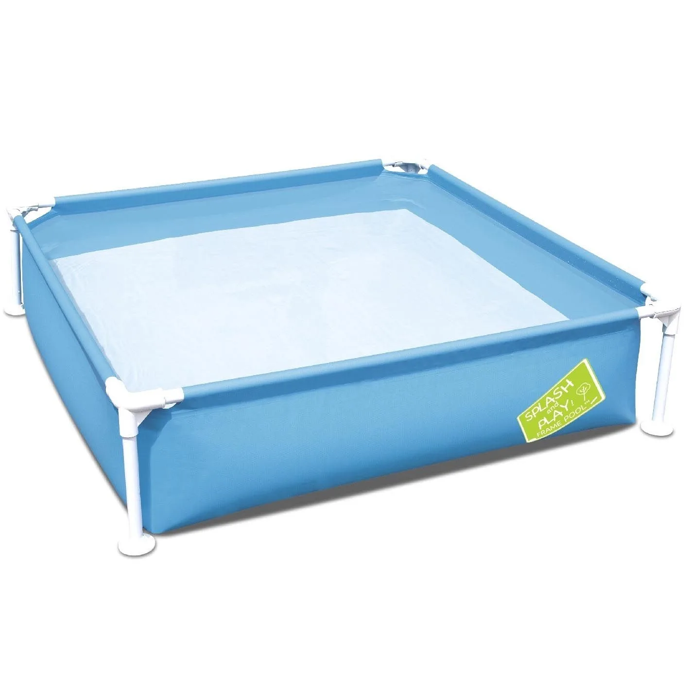 Детский каркасный бассейн Bestway 56217 (122х122х30.5 см) Blue Детский каркасный бассейн Bestway 56217 (122х122х30.5 см) Blue