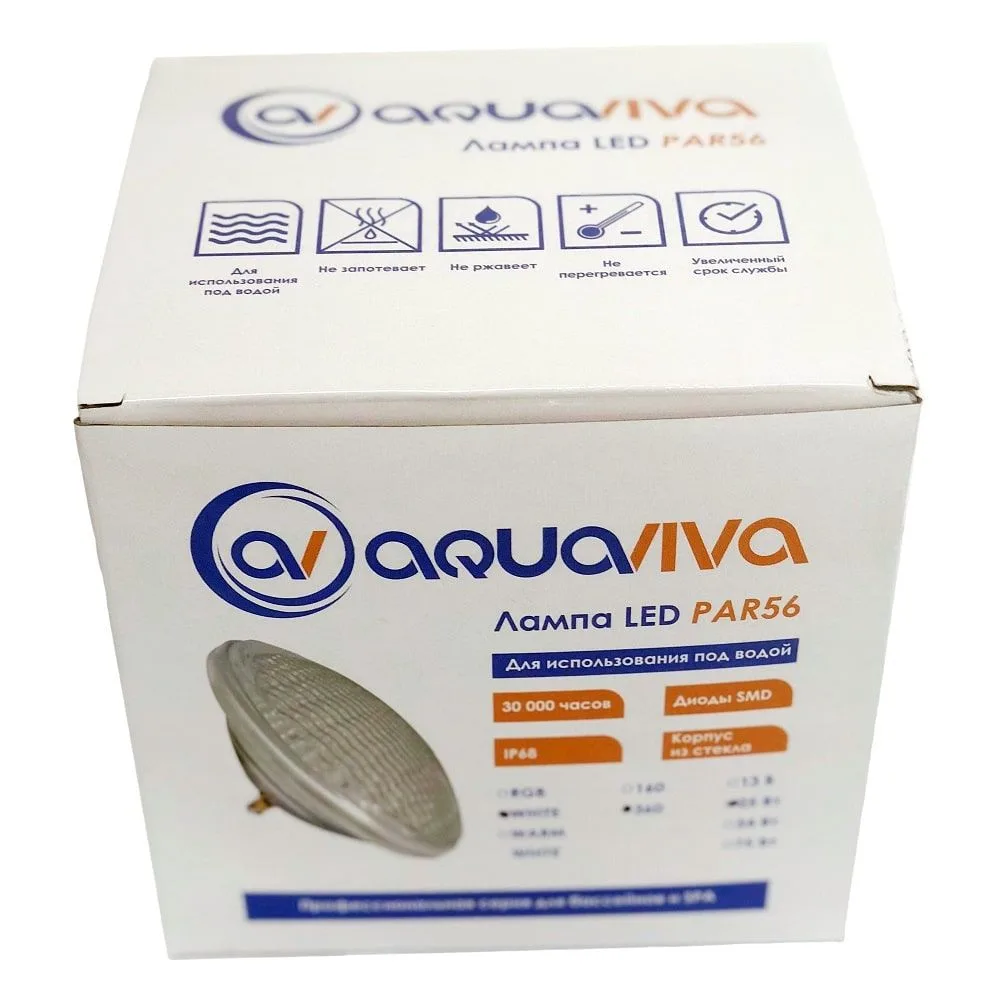 Лампа LED Aquaviva GAS PAR56-360 LED SMD RGB - фото 5
