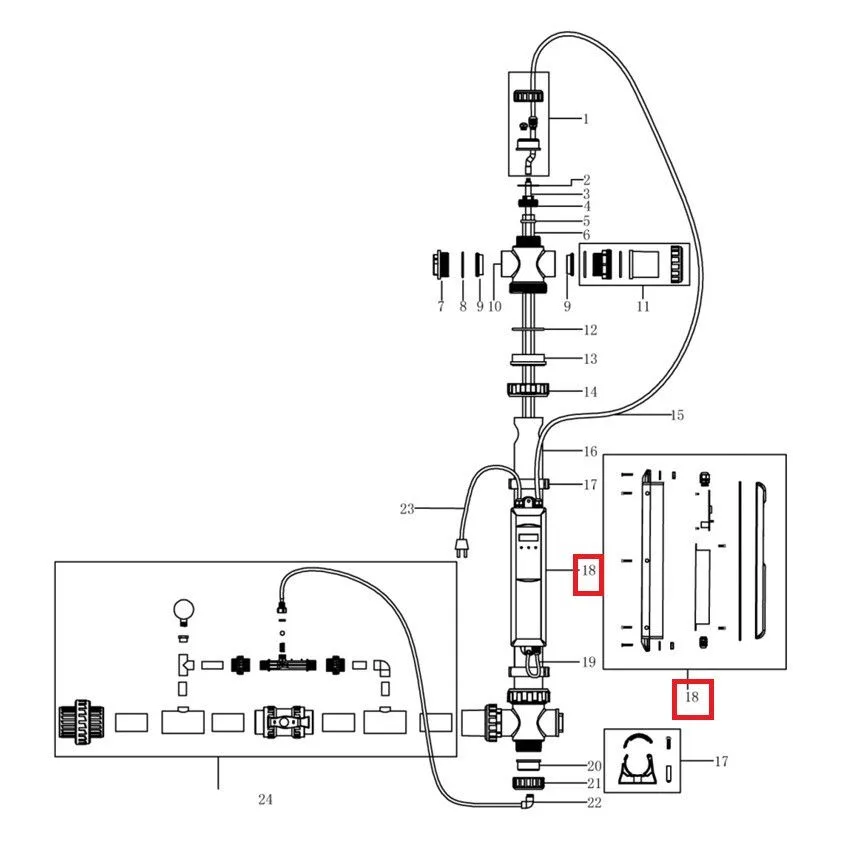 Блок питания для ультрафиолетовой установки Aquaviva NT-UV87 - фото 2