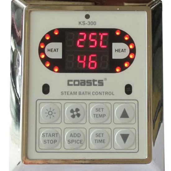 Парогенератор Coasts KSB-150 15 кВт 380В с выносным пультом KS-300A - фото 2