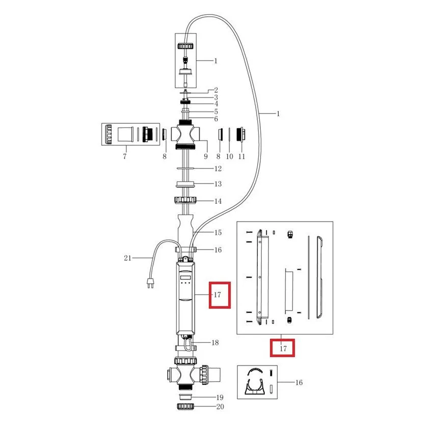 Блок питания для ультрафиолетовой установки Aquaviva NT-UV40 - фото 2