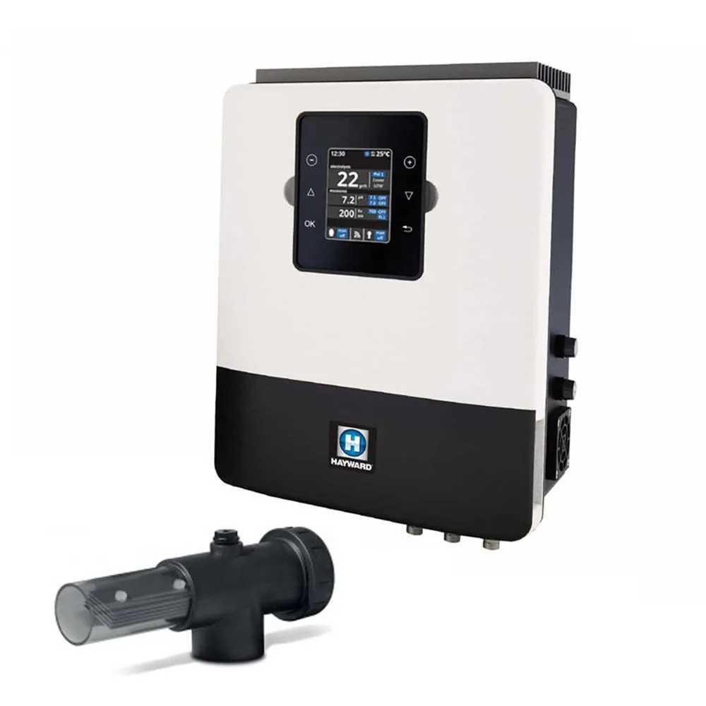 Станция контроля качества воды Hayward Aquarite Plus (110 м3, 22 г/ч) + Ph Станция контроля качества воды Hayward Aquarite Plus (110 м3, 22 г/ч) + Ph