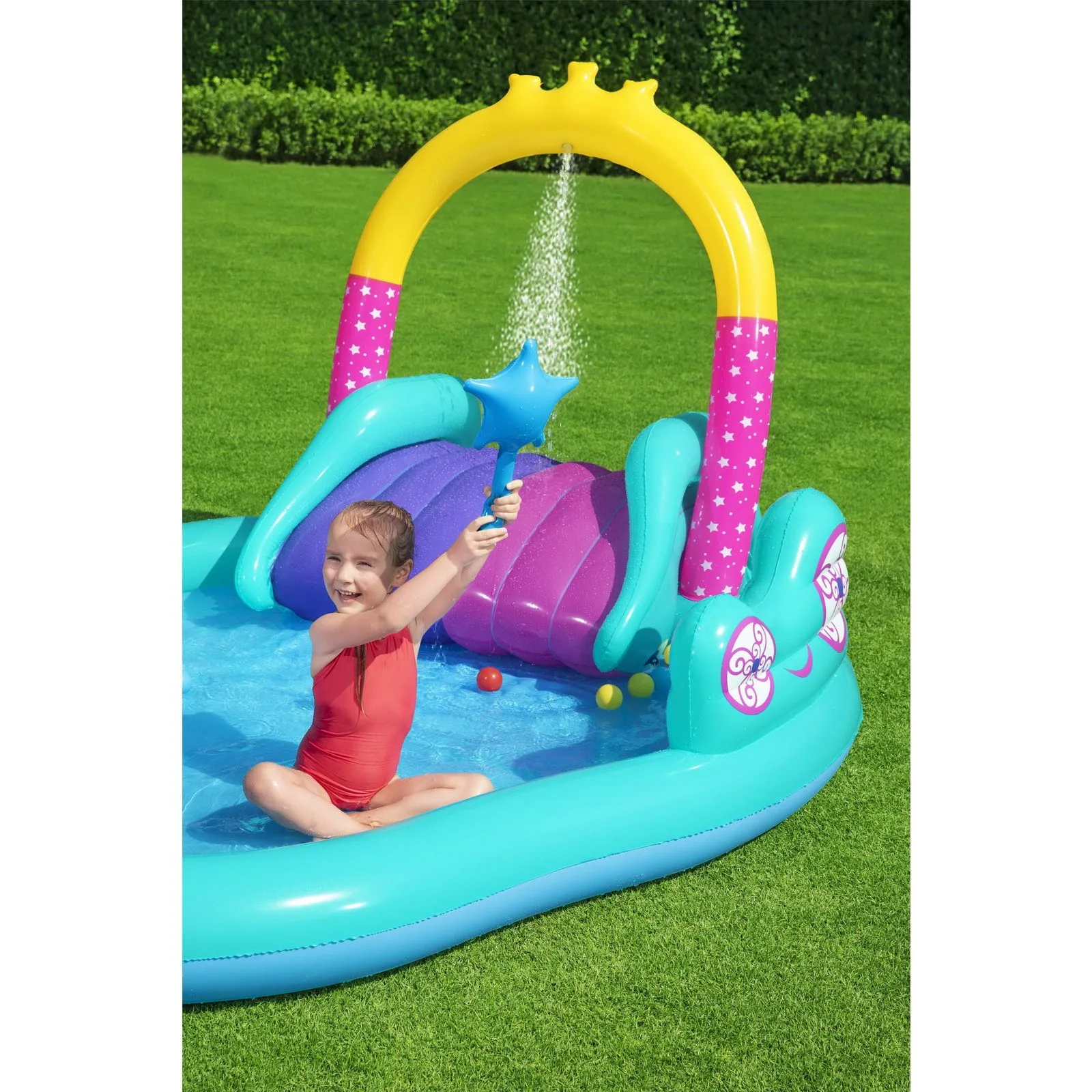 Игровой центр Bestway 53097 (274х198х137 см) Волшебный единорог - фото 3