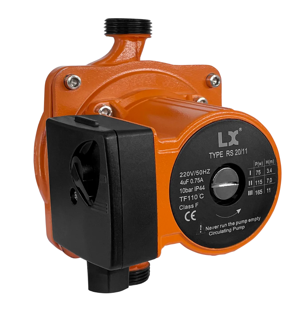 Циркуляционный насос AquaViva LX GPD20-5S-130 - 2.8 м³/ч; 5 м, 220В, 85 ватт Циркуляционный насос AquaViva LX GPD20-5S-130 - 2.8 м³/ч; 5 м, 220В, 85 ватт