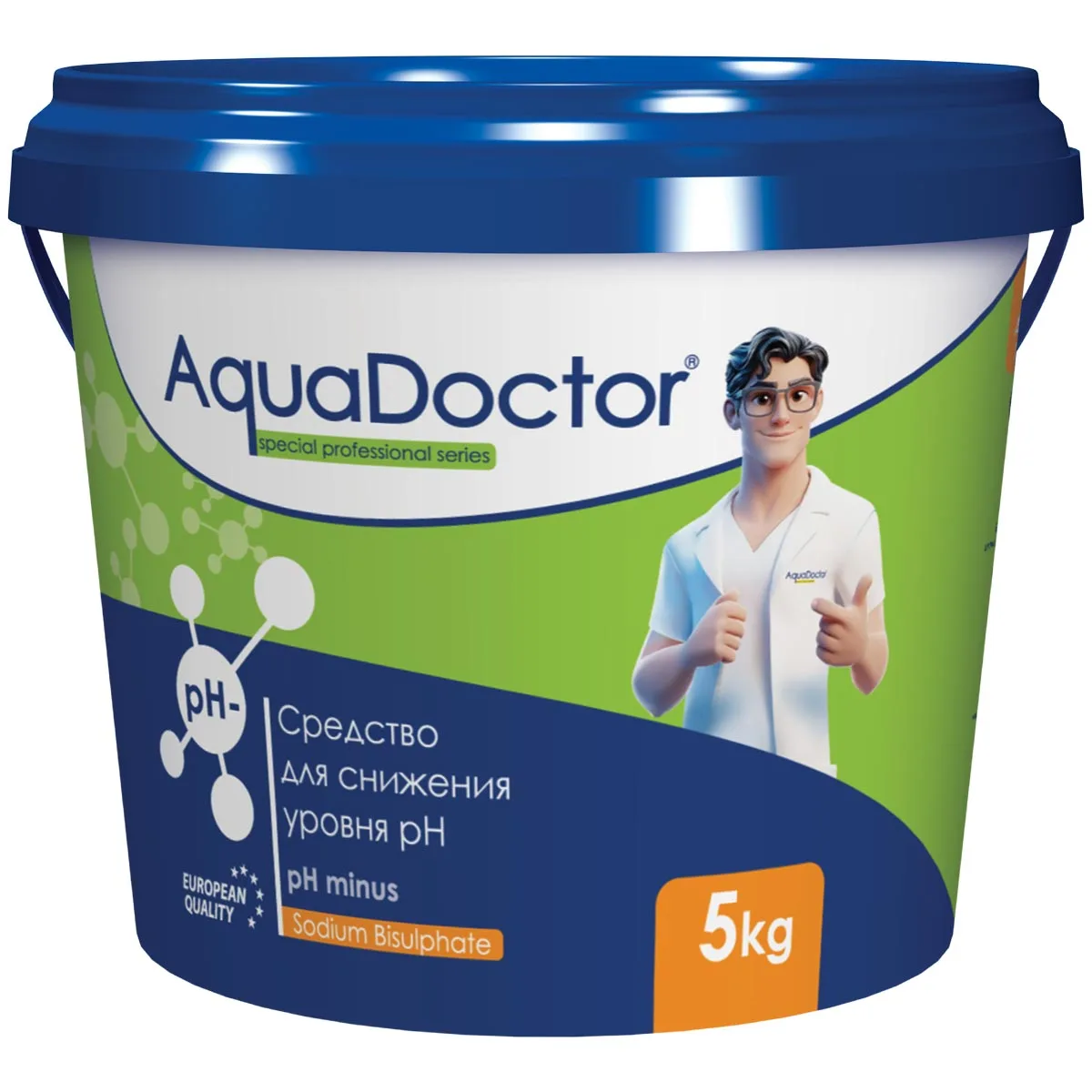 pH Минус AquaDoctor гранулированный 5кг pH Минус AquaDoctor гранулированный 5кг