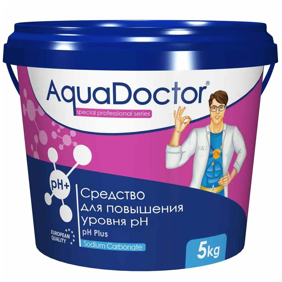 pH Плюс AquaDoctor гранулированный 5кг pH Плюс AquaDoctor гранулированный 5кг
