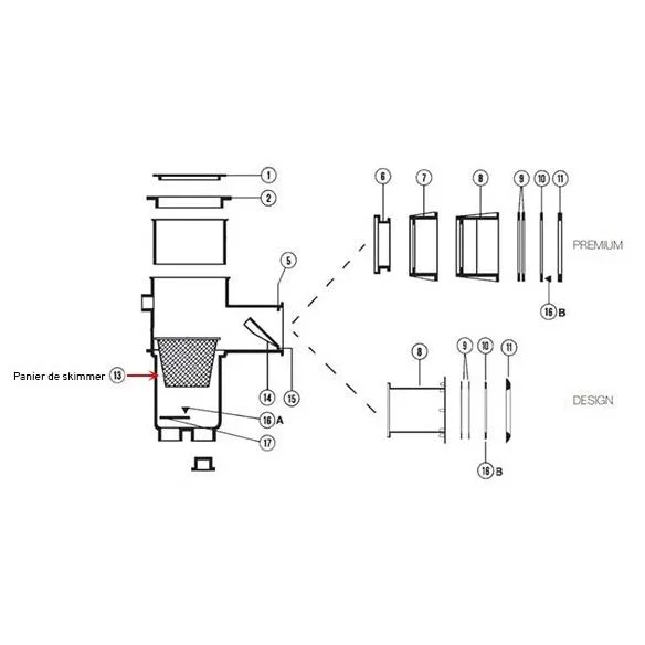 Корзина для скиммеров PREMIUM и DESIGN (SKX16000C) - фото 4
