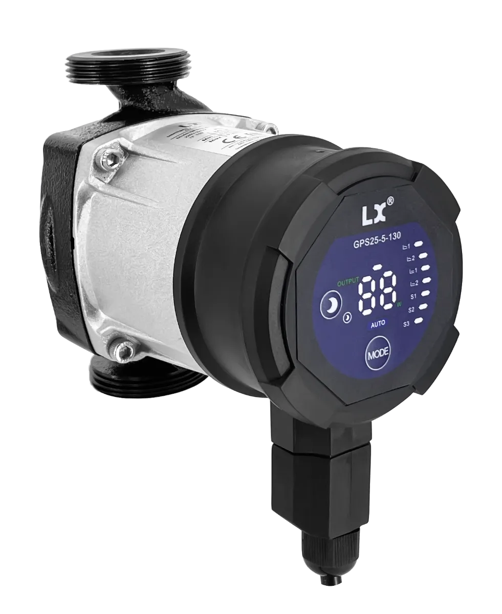 Циркуляционный насос AquaViva LX GPS25-4-180 - 2.5 м³/ч; 4 м, 220В, 22 ватт, с частотным регулированием