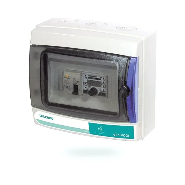 Панель управления фильтрацией Toscano ECO-POOL-230-D 10002506 (230В) с таймером Панель управления фильтрацией Toscano ECO-POOL-230-D 10002506 (230В) с таймером