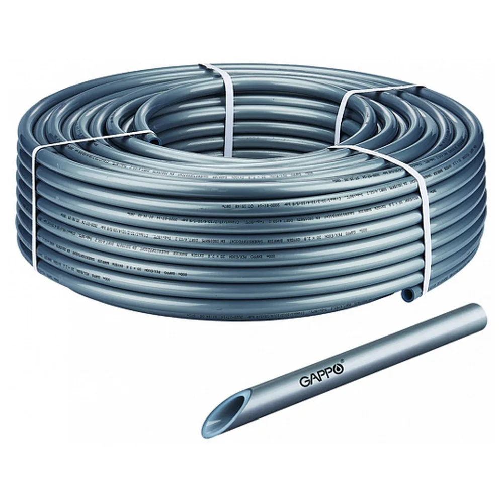 Труба Gappo PEX B/EVOH ПЭ с кислородным барьером 32x4,4 G1386, бухта 50м