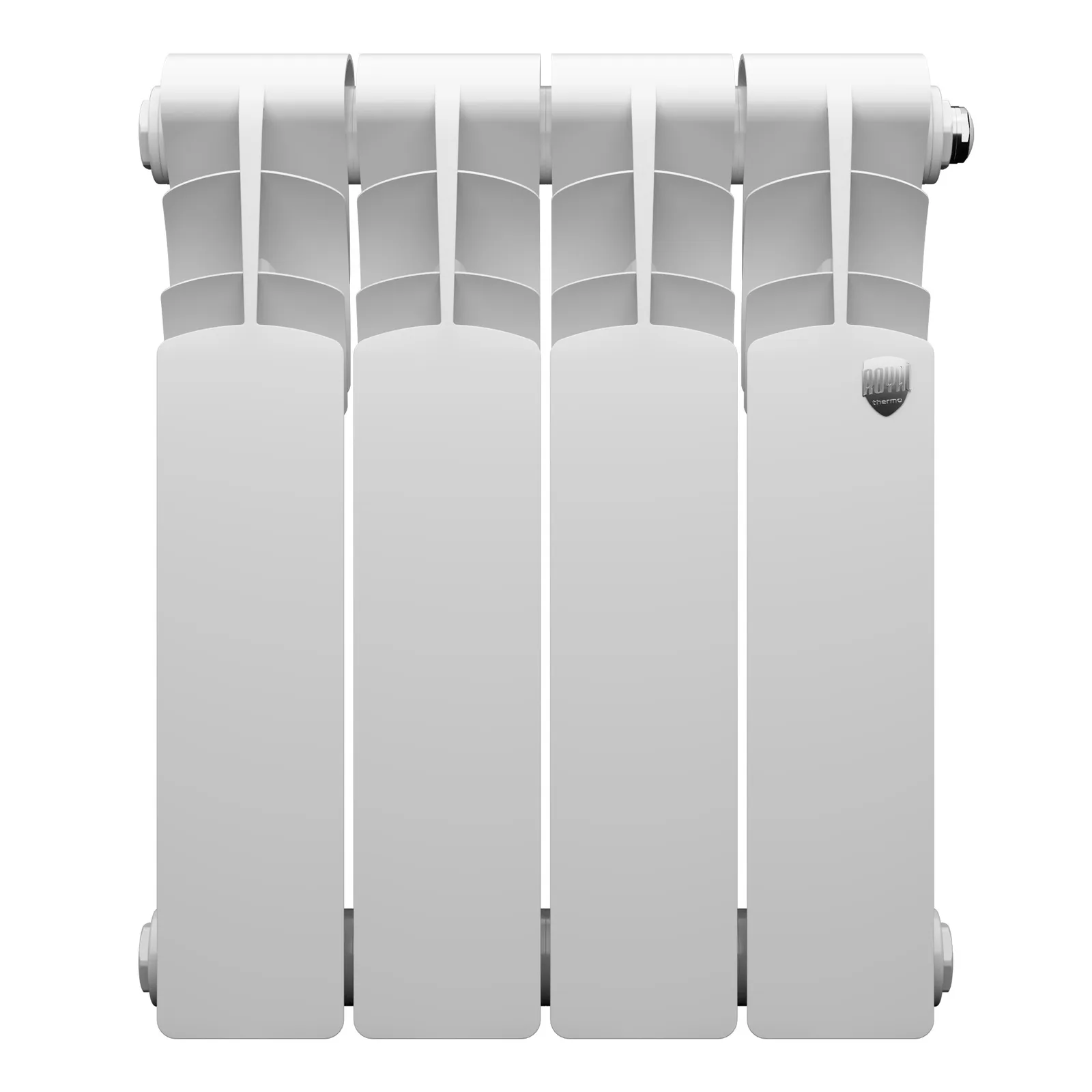 Радиатор алюминиевый Royal Thermo Revolution 350 - 4 секц. - фото 2