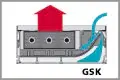 Конвектор встраиваемый в пол GSK 260