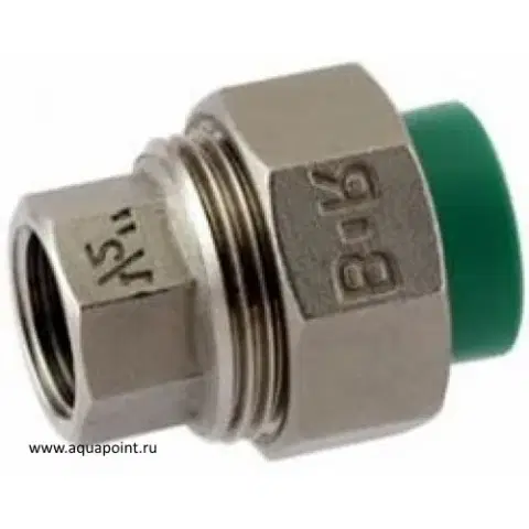 Фитинг для полипропиленовых труб Разъёмное соединение с внутренней резьбой