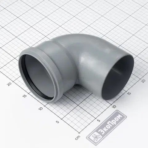 Отвод 110х87 пластик