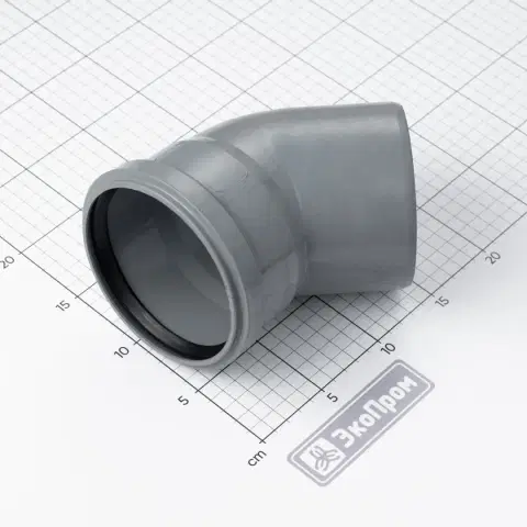 Отвод 110х45 пластик