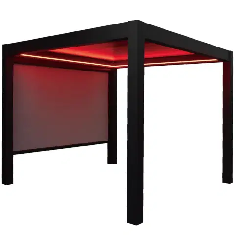 LED лента RGB c алюминиевой планкой - 4.0м x2 (Антрацит)