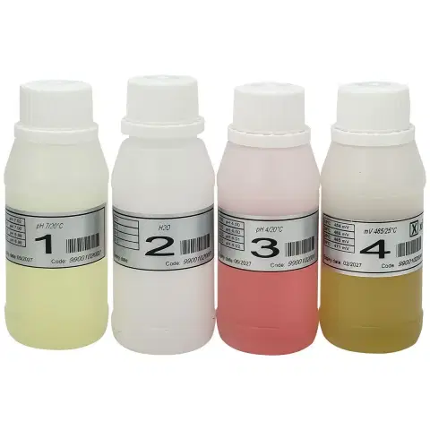 Буферный раствор AquaViva (4pH-7pH-Rx 465 mv) 50мл.